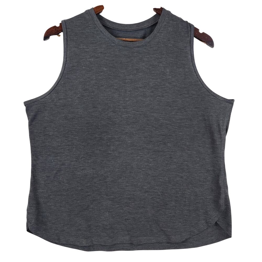 Kühl Konstance Tank Top Womens XL Gray Heather Sleeveless UPF 50+ Activewear